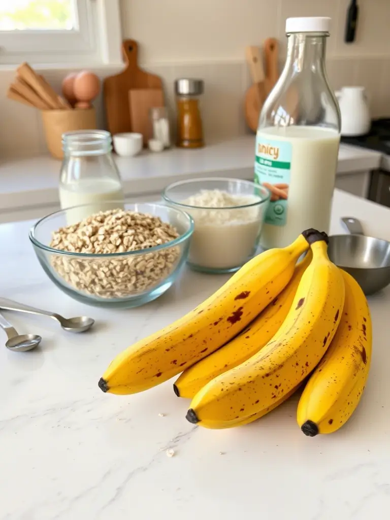 bananenbrot mit haferflocken