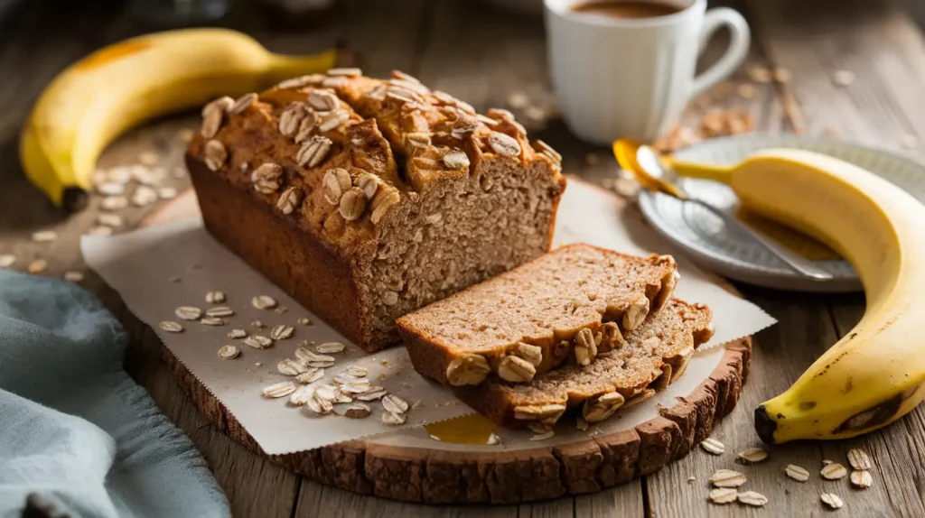 bananenbrot mit haferflocken