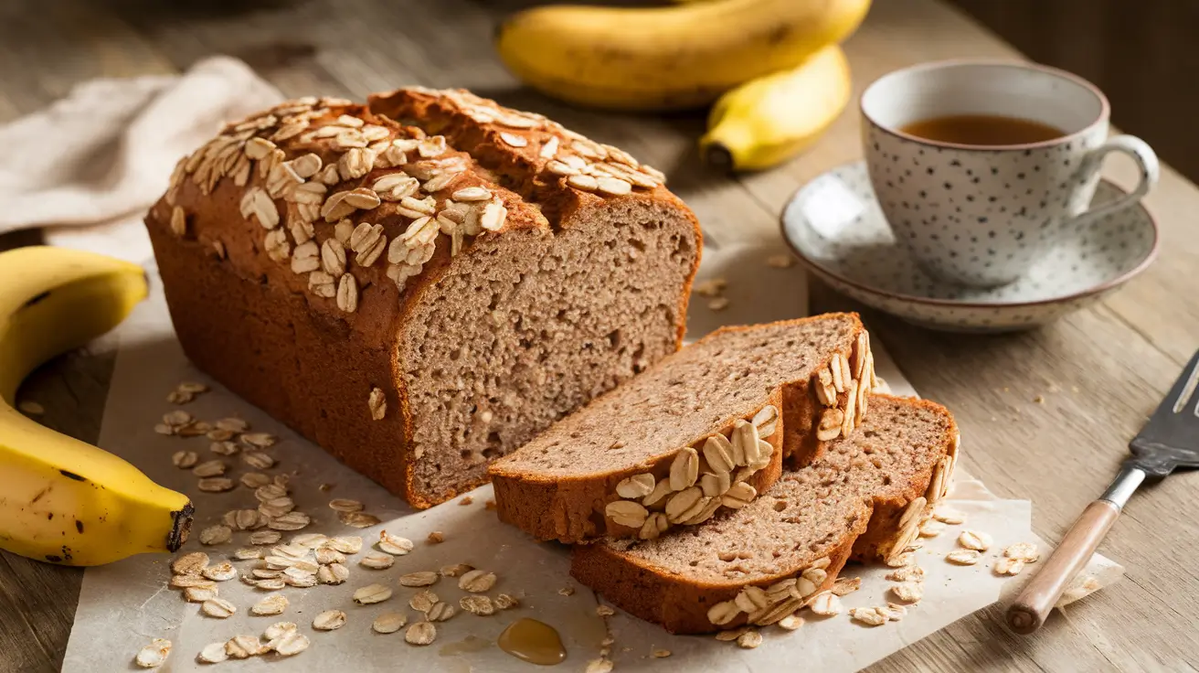 bananenbrot mit haferflocken