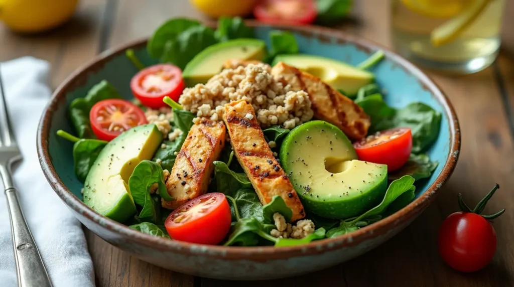 Salate Rezepte für den Verlust von Bauchfett!